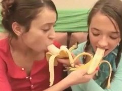 Teens and bananas