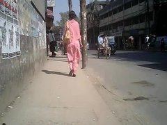 Bangladeshi girl in pink