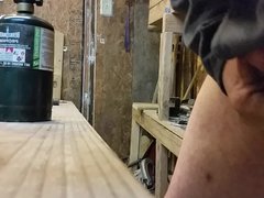 Rolling and edging precum cum taste