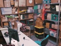 Dolly Leigh steal riding big dick office