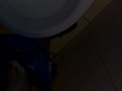 PISSING IN A PUBLIC TOILETS (CASTITY) (HD)