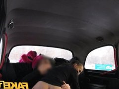 Fake Taxi Big natural bouncing tits brunette in Czech taxi