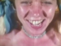 cute classic blond fucked and face creamed