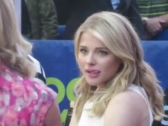 Chloe Grace Moretz tongue