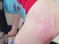 Teen gets wet Cummie, the Painal Cum Cat