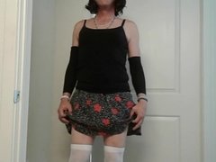 Hung Tranny panties and cock