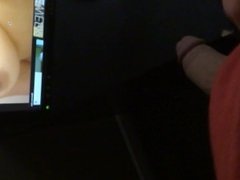 Jerking my Cock for Plumkiss Sexy tits
