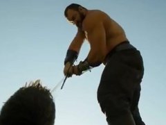 Huge Muscle Man The Mountain Scenes in Game Of Thornes