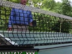 Old blowjob and old man fuck wife xxx An harmless game of ping pong turns