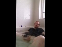 Danish 25yo Guy - I'm in the bathtub & masturbation until cum on bathroom