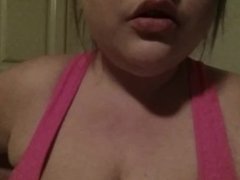 Deep Burping! Chubby girl with big boobs