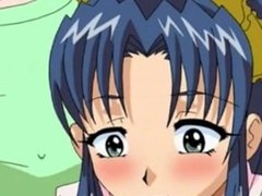 Big Tits Anime Teacher Swallows Cum