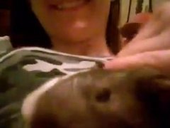 Petite Teen EMO Girl Strokes Her Sassy Horse Cock