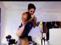 muscle girl webcam