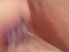 Hard pussy play with vibrator