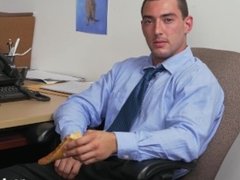 Gay Boss Trying to Make Friday a Bit More Fun