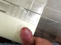 Me masturbating and cumming in the office for my girlfriend
