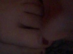 Sister lets me lick her toes while she's asleep. Best sister ever!
