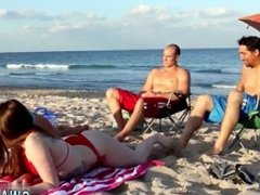 Man plays with teen pussy and russian teen couple homemade Beach Bait And