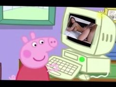 Peppa Pig Watches Sexy Porn While Granparents Watch