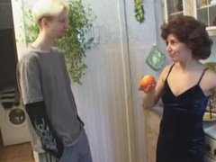 Russian mom hot sex boy