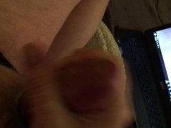 It''s been awhile! Quickie jerkoff cumshot!!