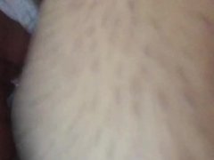 Daddy fucks this phat pussy bust nut all over my face