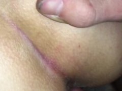 Fucking my girlfriends farting pussy