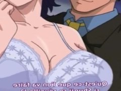 Big Boobs Hentai Wife Threesome Sex Scene
