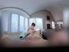 Sexy Redhead Sucks And Fucks You In Virtual Reality