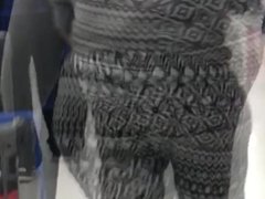 Phat ass in leggings