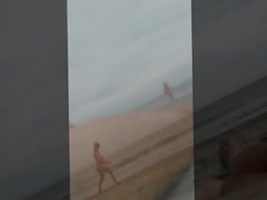 my tiny dick on the nude beach