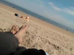 my dick on the nude beach