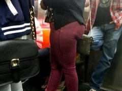 Phat ass Spanish mamii on the 6 train with me.