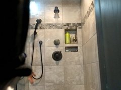 Wife Showering - Hidden Cam
