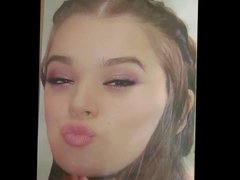 Hailee Steinfeld (18+) Cum Tributes #1 and #2