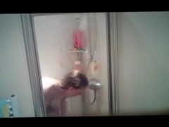 Finally Exits The Shower Voyeur Video