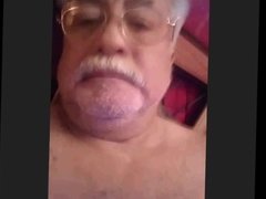 chilean grandpa wanking horny