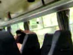 Jerking off in the public bus 2