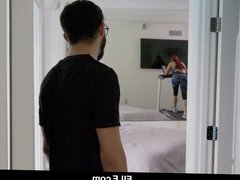 FILF - Savana Styles gives her stepson's cock a workout.