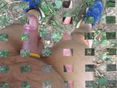 Slave Outdoor Piss and Fuck