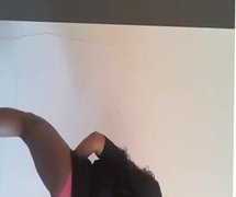 Hot dancing Brazilian, ebony, ass