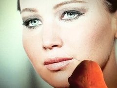 Jennifer Lawrence cumtribute 06