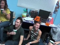 DickDorm -  Young collage guys experiment in dorm room