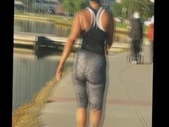 Jiggly Ass In Spandex