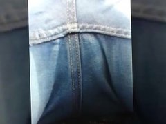 Pissing my jeans and mastrubating