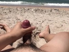 Me Jerking Off Dick At A Beach