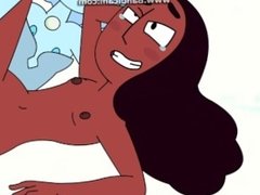 STEVEN UNIVERSE CONNIE X BLUE PEARL BY PEDROILLUSIONS