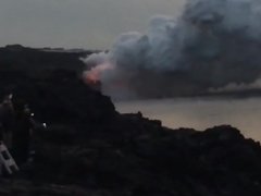 Lava Delta Collapse In Hawaii 2016.mp4.part