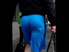 Big ass in sexy shorts